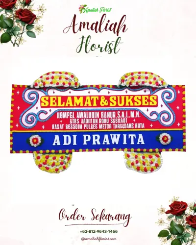 Karangan Bunga Ucapan Selamat citekokaler